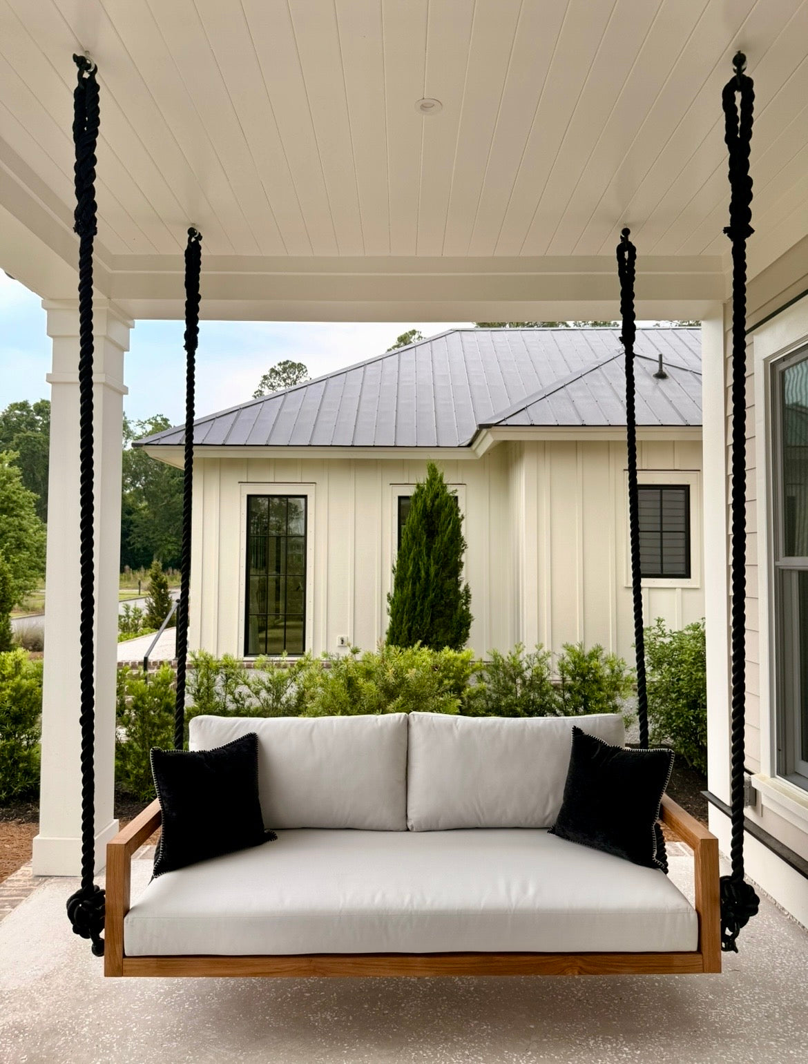 Teak Swing Beds | Porch & Outdoor Swings